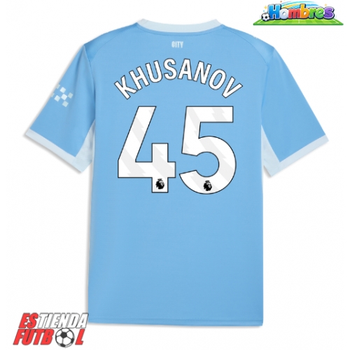 Manchester City Abdukodir Khusanov #45 Primera Equipación 2026-27 Manga Corta